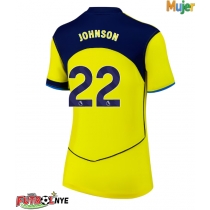 Camiseta Tottenham Hotspur Brennan Johnson #22 Tercera Equipación para mujer 2025-26 manga corta